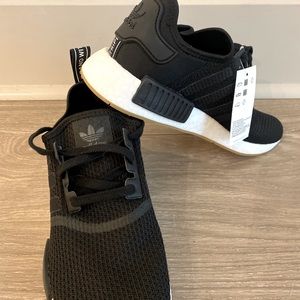 Mens Adidas Originals - Black Running Shoe N 7.5